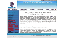 Tablet Screenshot of jnvsagar.net